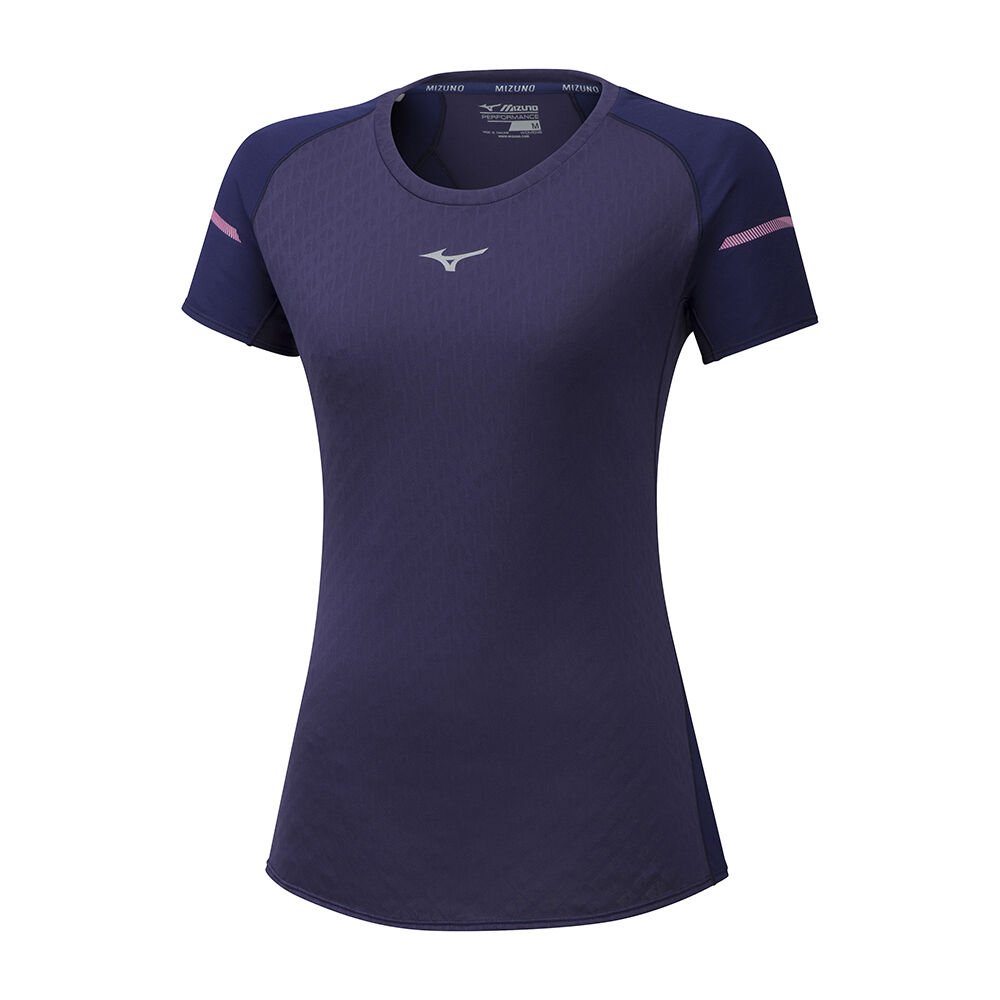 Womens Mizuno Alpha Running T-Shirts Purple Philippines (BKUWTL983)